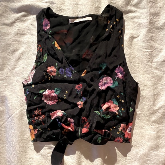 Zara floral top - Picture 1 of 2